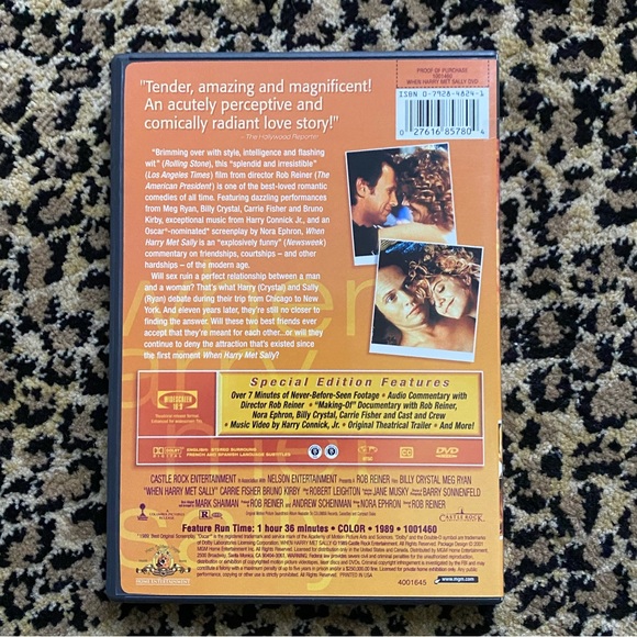 When Harry Met Sally, The Wedding Singer, and My Cousin Vinny DVD Bundle - Picture 3 of 7